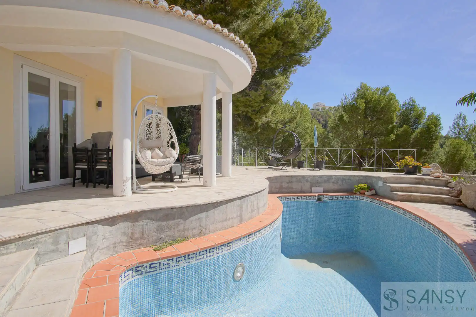 Piscina de Casa o chalet en venta en Altea con Aire acondicionado, Calefacción y Terraza