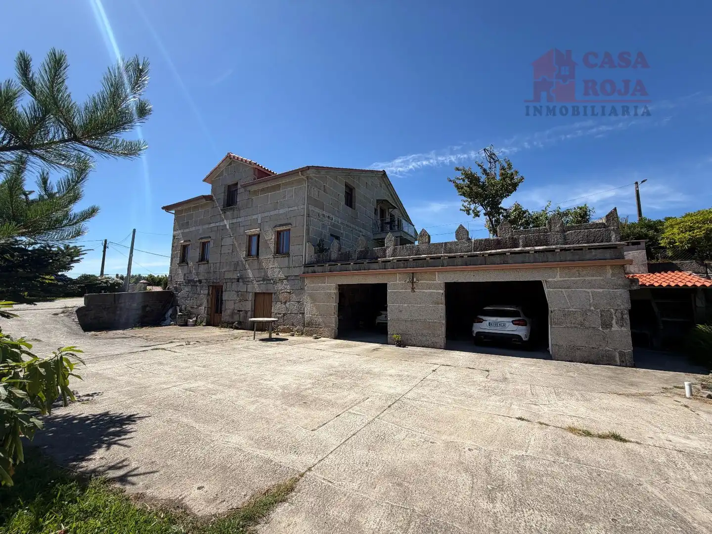 Vista exterior de Casa o chalet en venta en Marín con Calefacción, Trastero y Amueblado