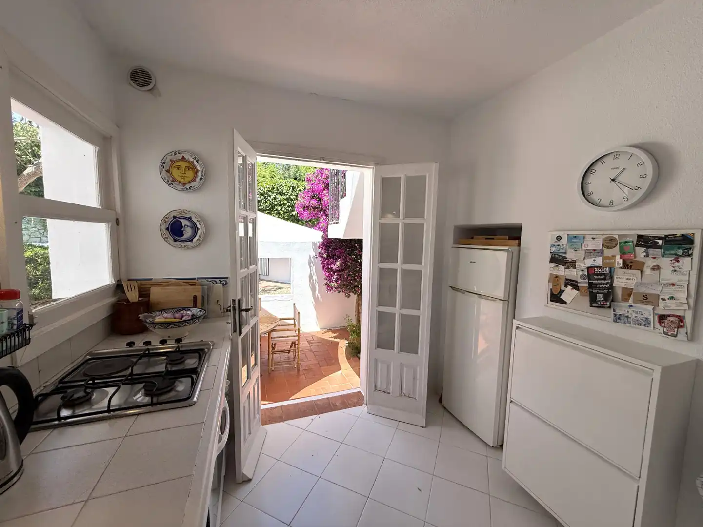 Kitchen of Houses for sale in Santa Eulària des Riu  with Air Conditioner, Heating and Terrace