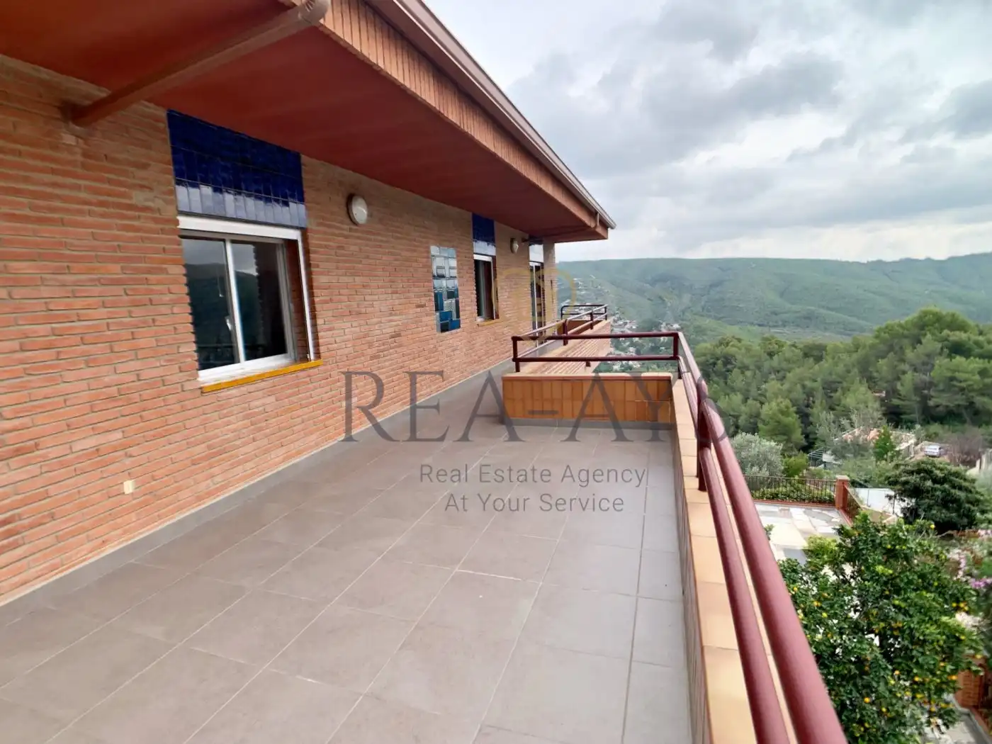 Terraza de Casa o chalet en venta en Vallirana con Jardín privado, Terraza y Trastero