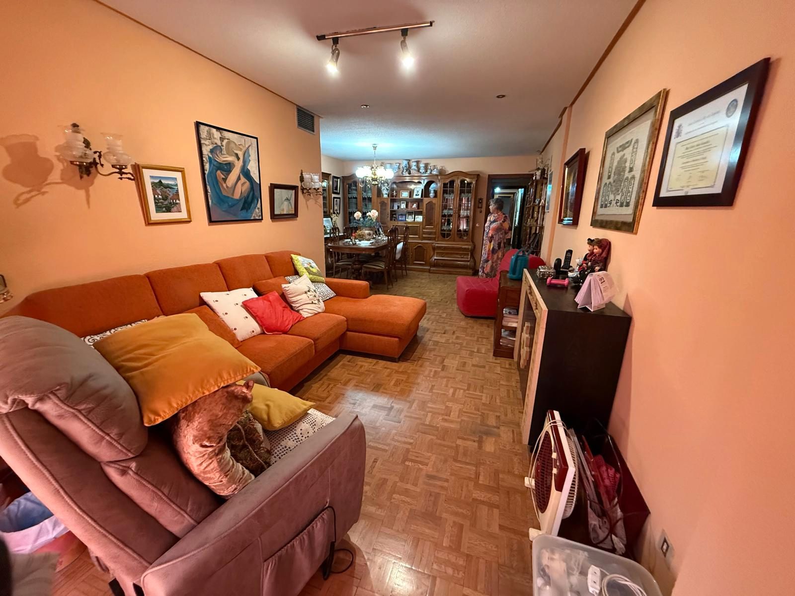 Sala de estar de Piso en venta en Ciudad Real Capital con Aire acondicionado y Calefacción