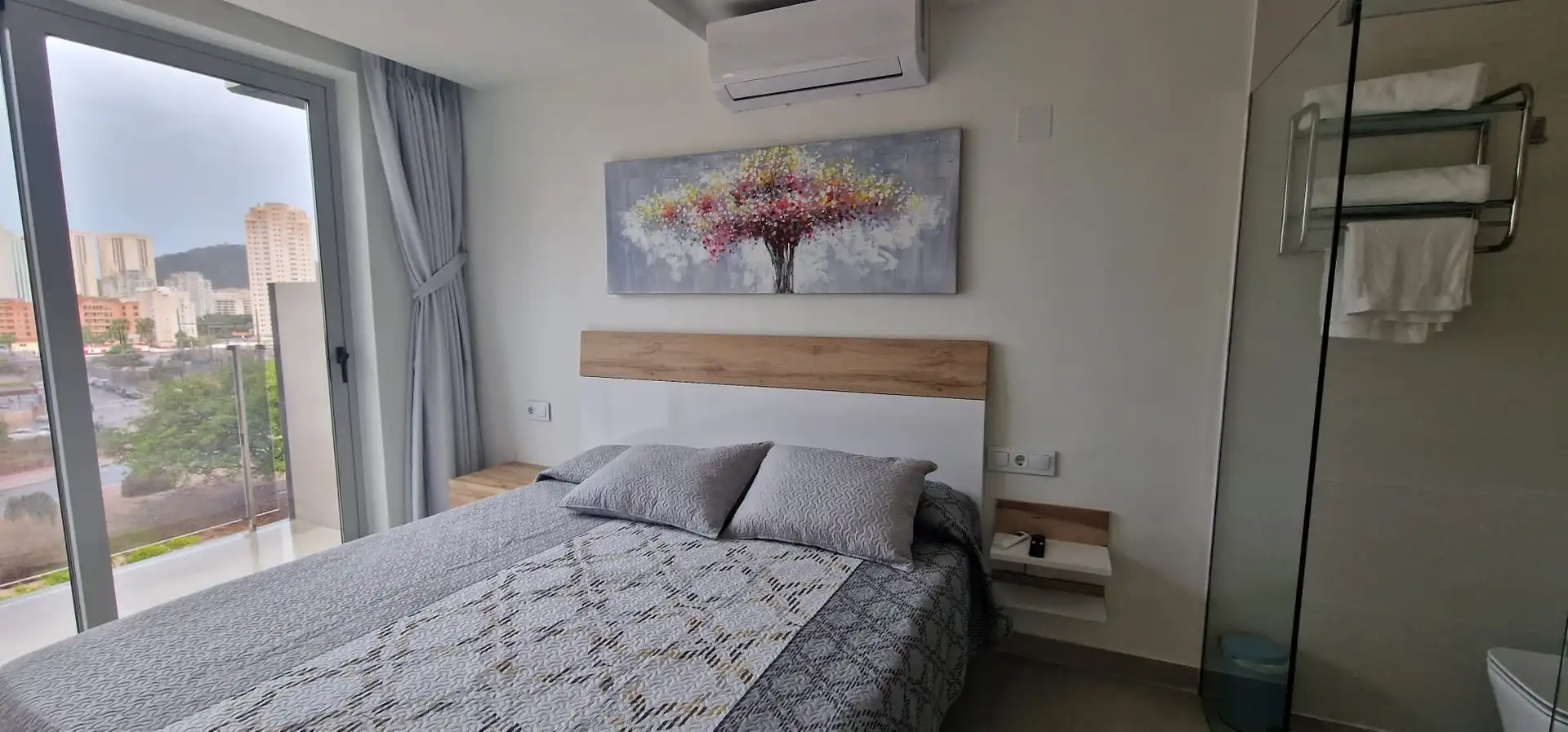 Dormitori de Apartament en venda en Finestrat amb Aire condicionat, Calefacció i Jardí privat