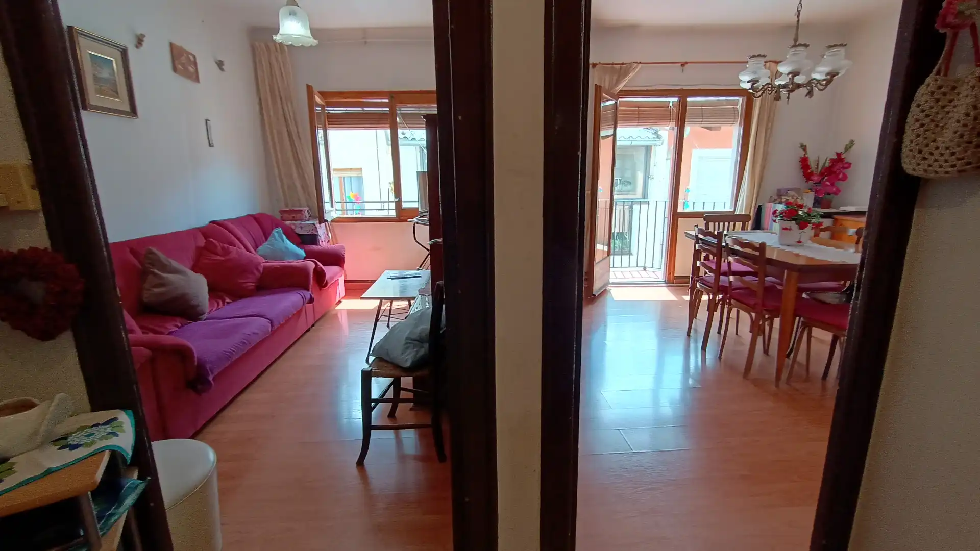 Living room of Flat for sale in Sort  with Heating, Furnished and Oven