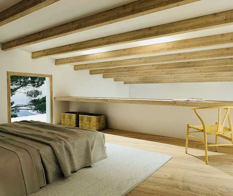 Bedroom of Houses for sale in La Vall de Laguar  with Air Conditioner, Heating and Private garden