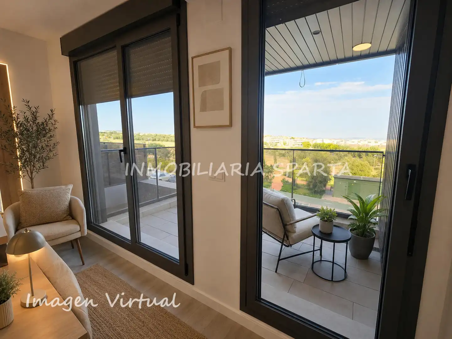 Balcony of Flat for rent in Tomares  with Air Conditioner, Heating and Terrace
