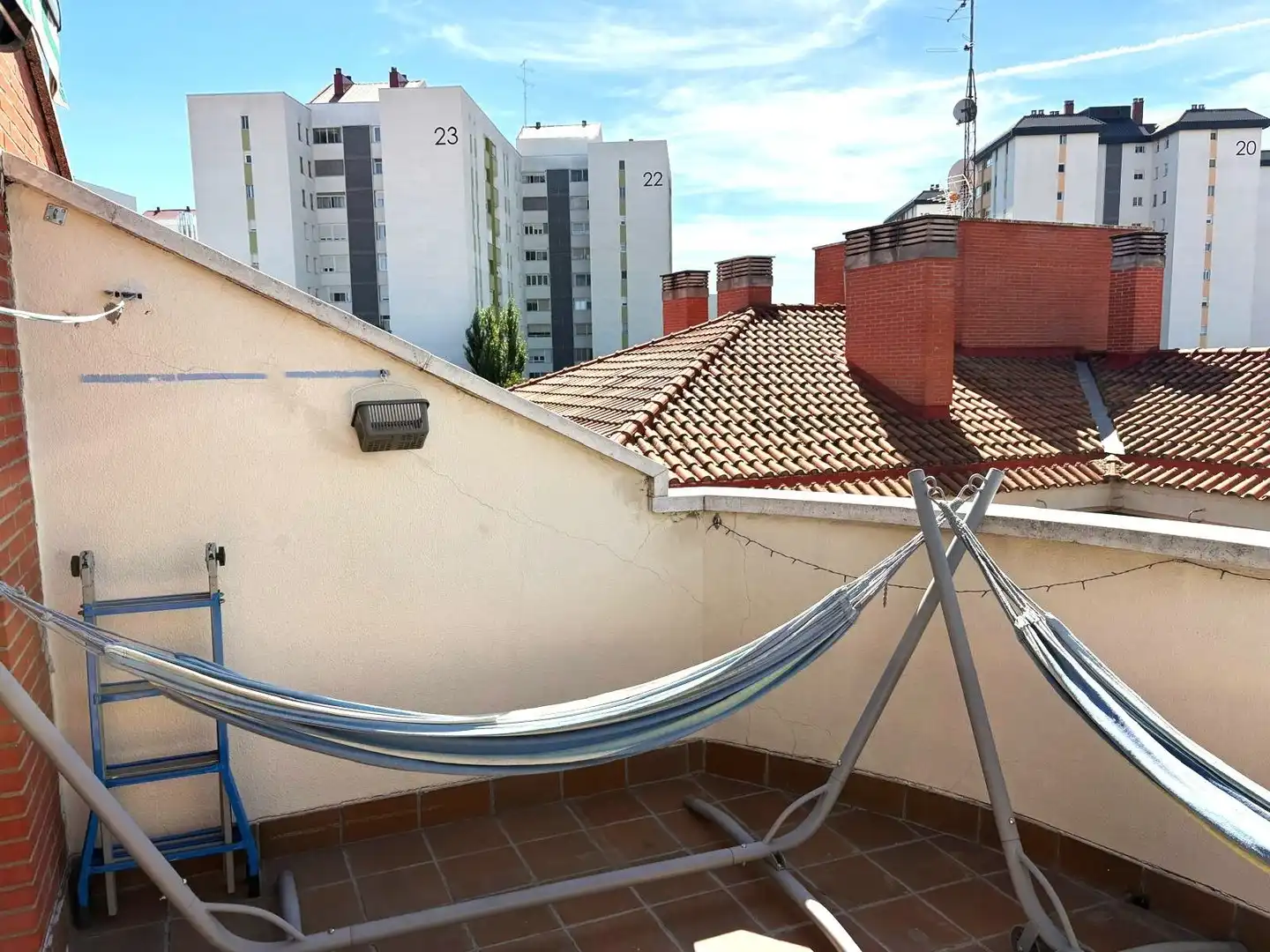 Balcony of Flat for sale in Laguna de Duero  with Air Conditioner, Heating and Terrace