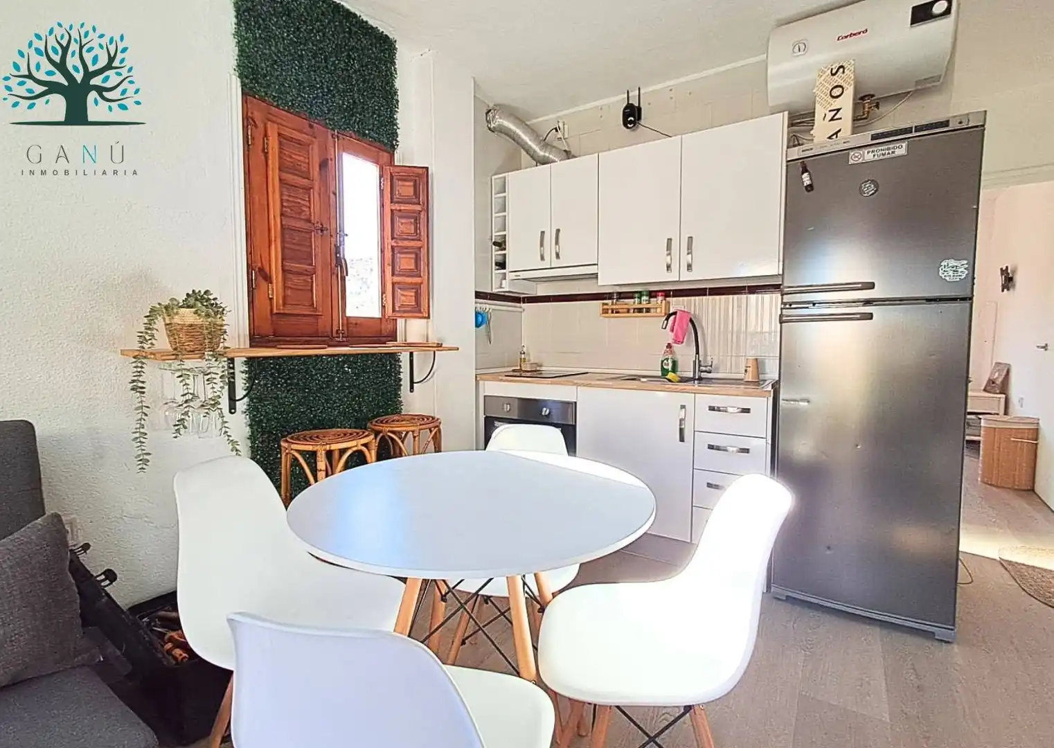 Cuina de Apartament en venda en Mazarrón amb Aire condicionat, Terrassa i Moblat