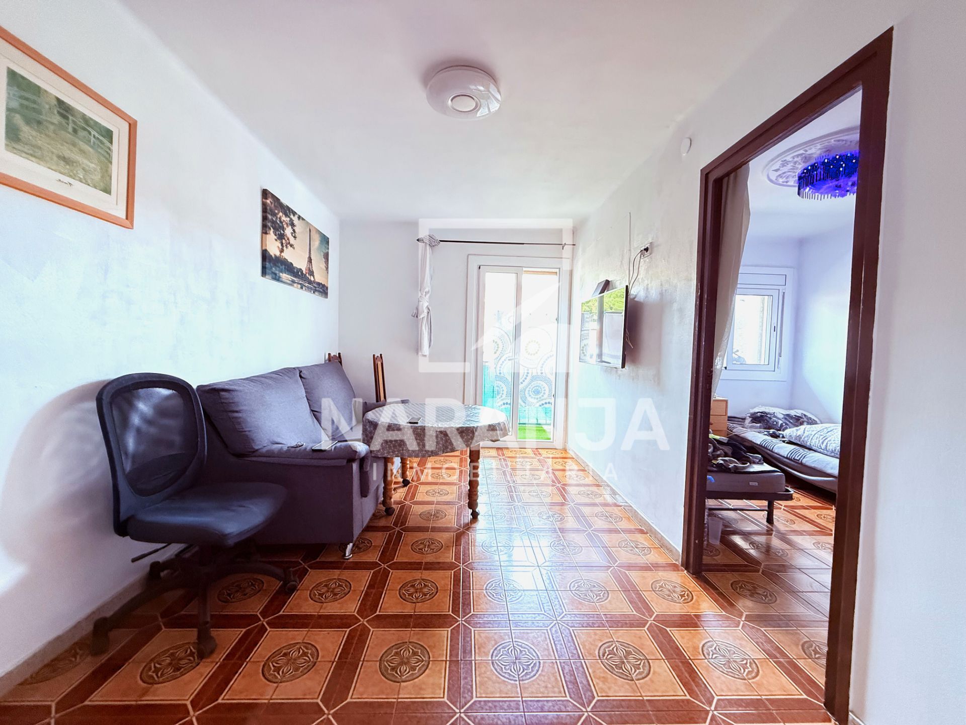 Living room of Flat for sale in Santa Coloma de Gramenet  with Balcony