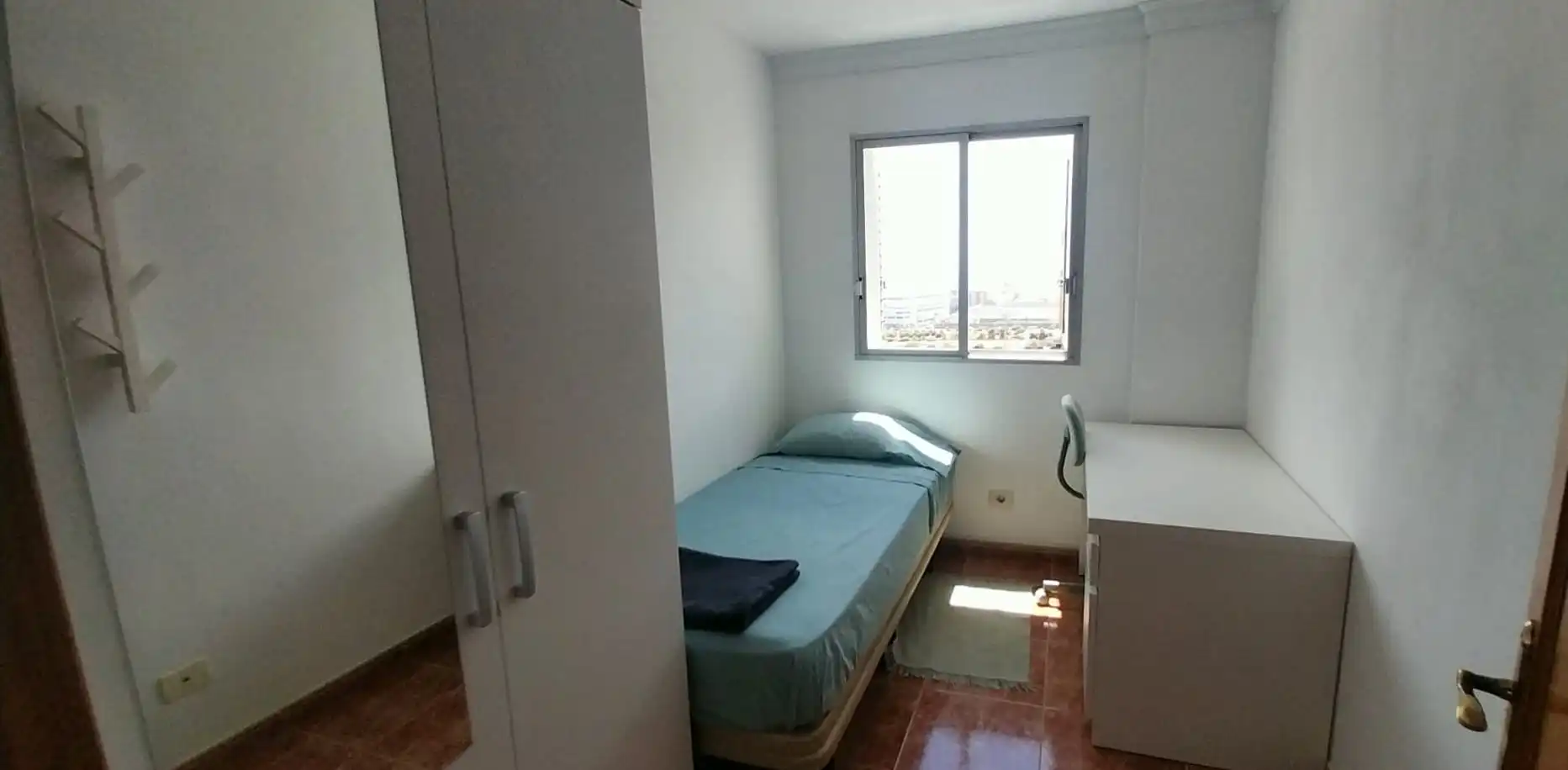 Schlafzimmer von Wohnung zur untervermieten in Las Palmas de Gran Canaria mit Möbliert, Ofen und Waschmaschine