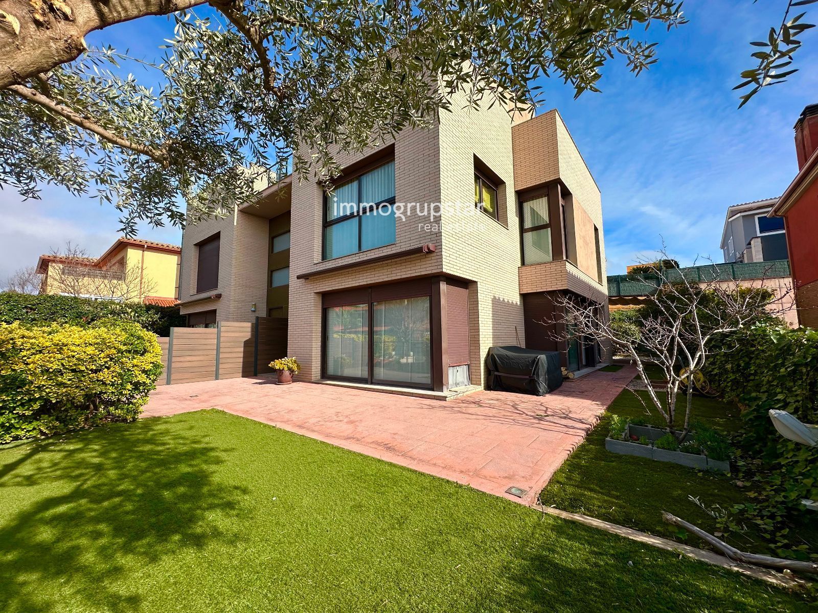 Vista exterior de Casa adosada en venta en Calonge i Sant Antoni con Aire acondicionado, Calefacción y Terraza