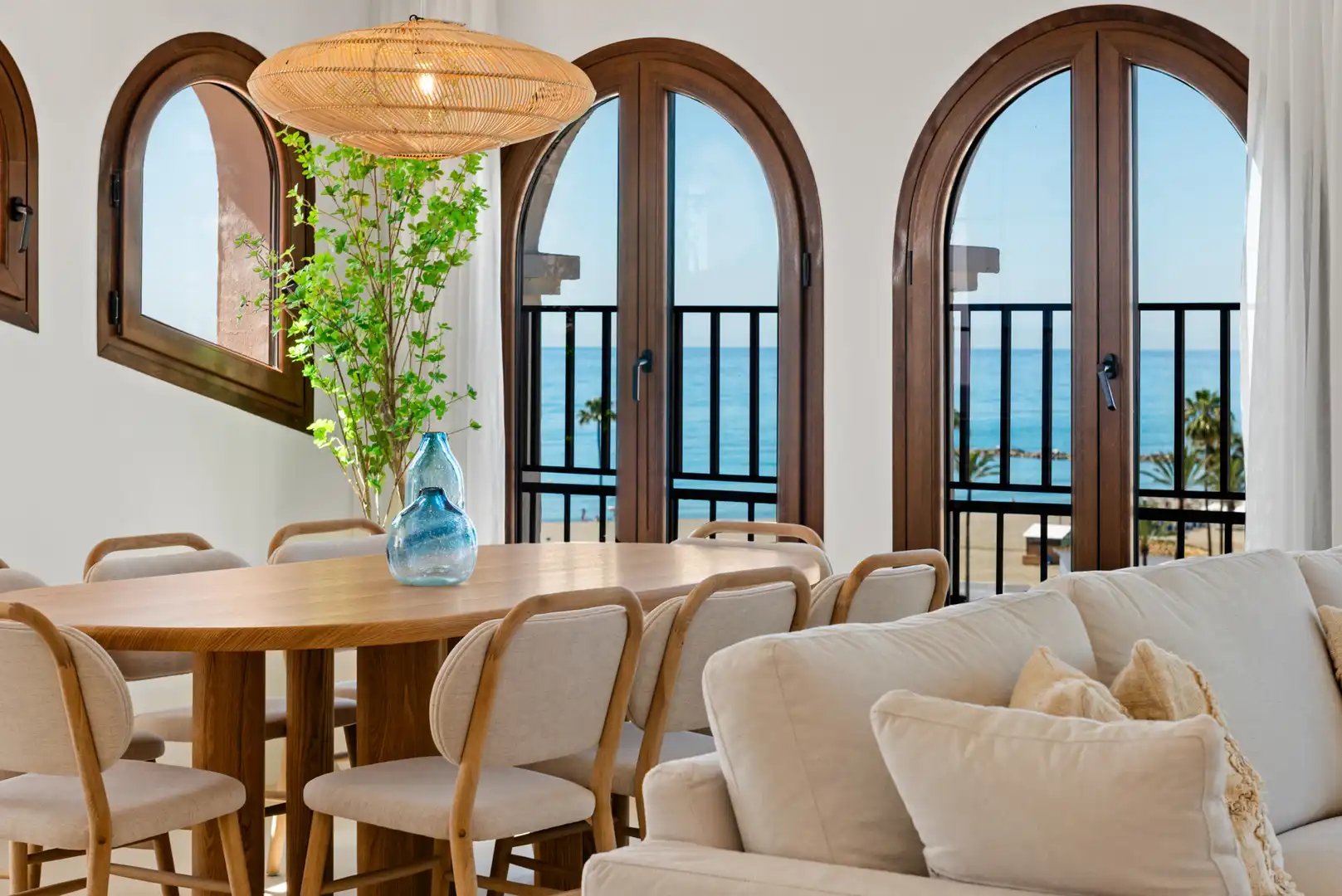 Comedor de Ático en venta en Manilva con Aire acondicionado, Terraza y Piscina