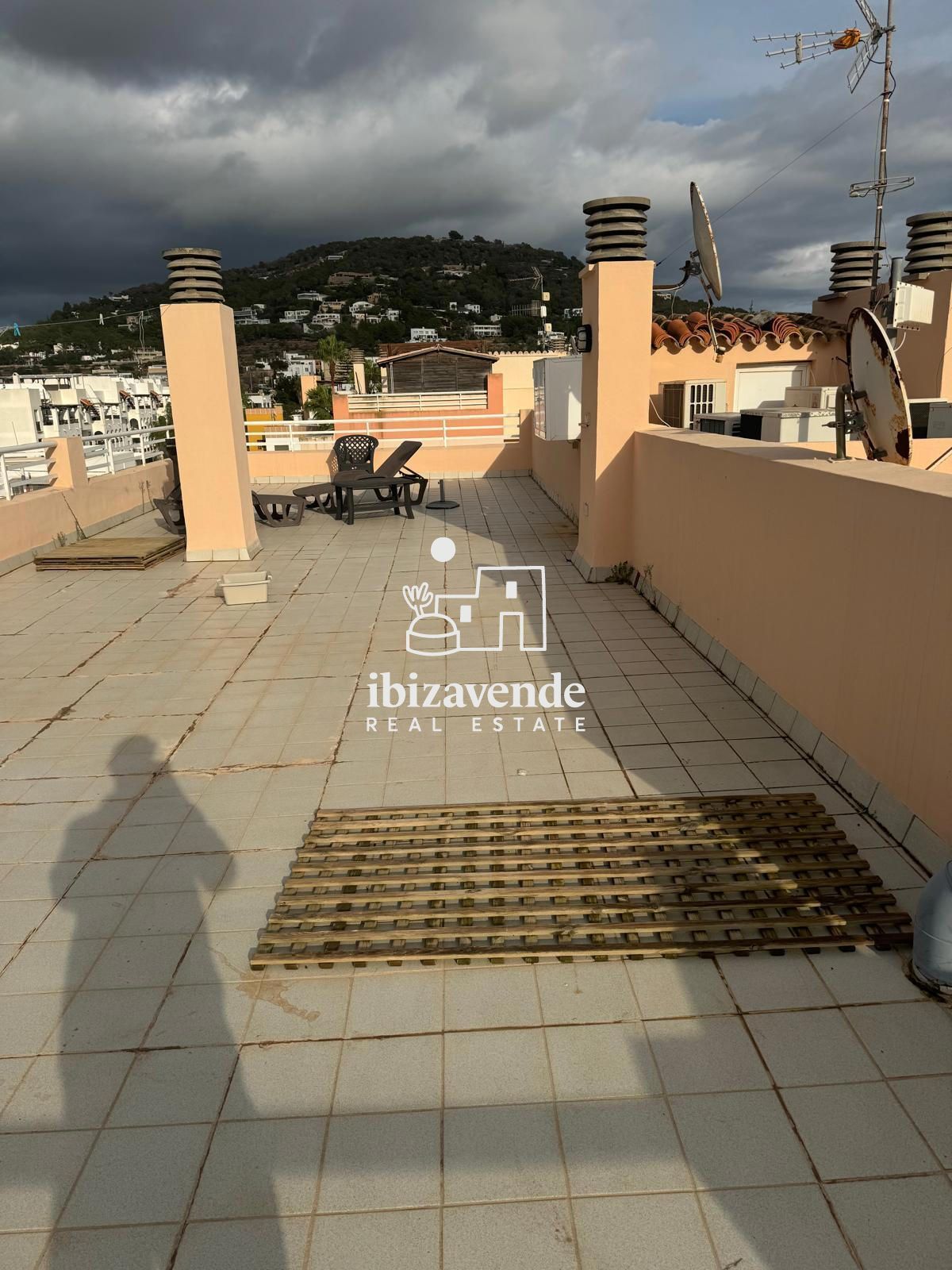 Terrassa de Àtic en venda en Santa Eulària des Riu amb Traster