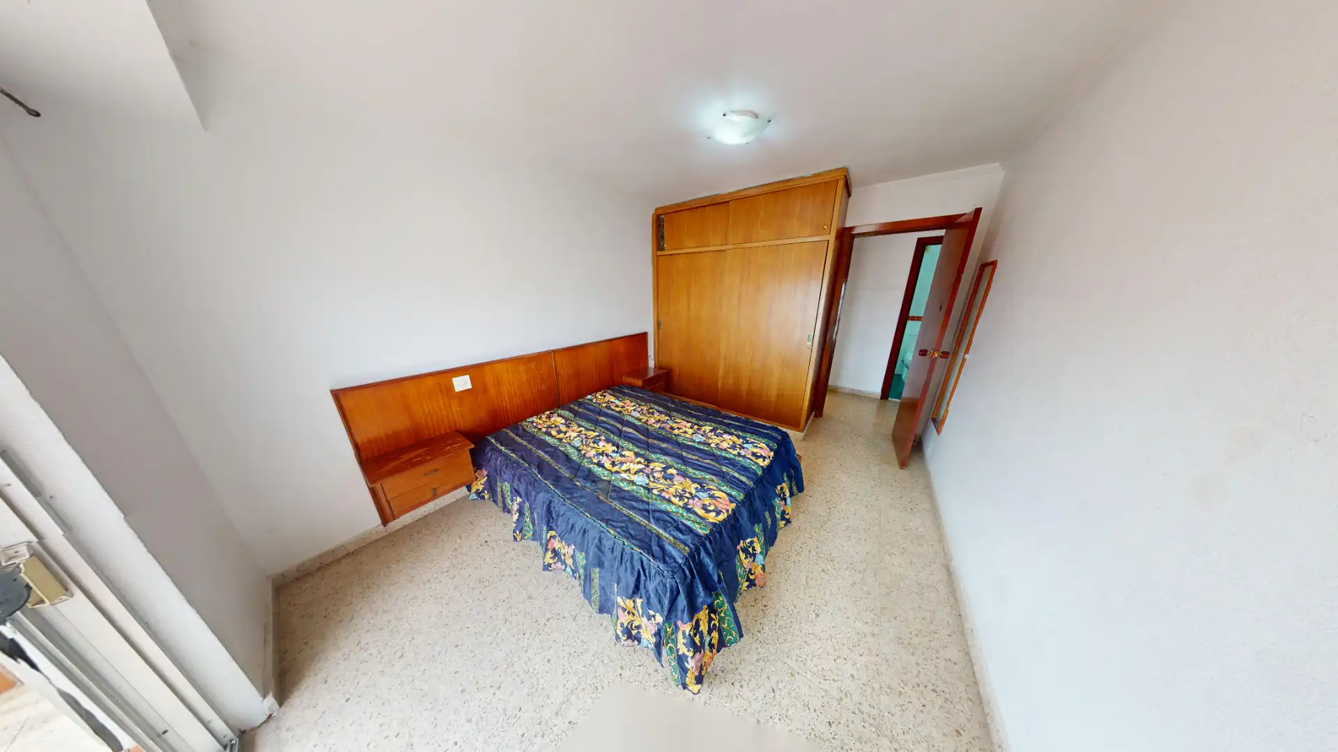 Schlafzimmer von Wohnung zum Verkauf in Alicante / Alacant mit Parkett, Terrasse und Möbliert