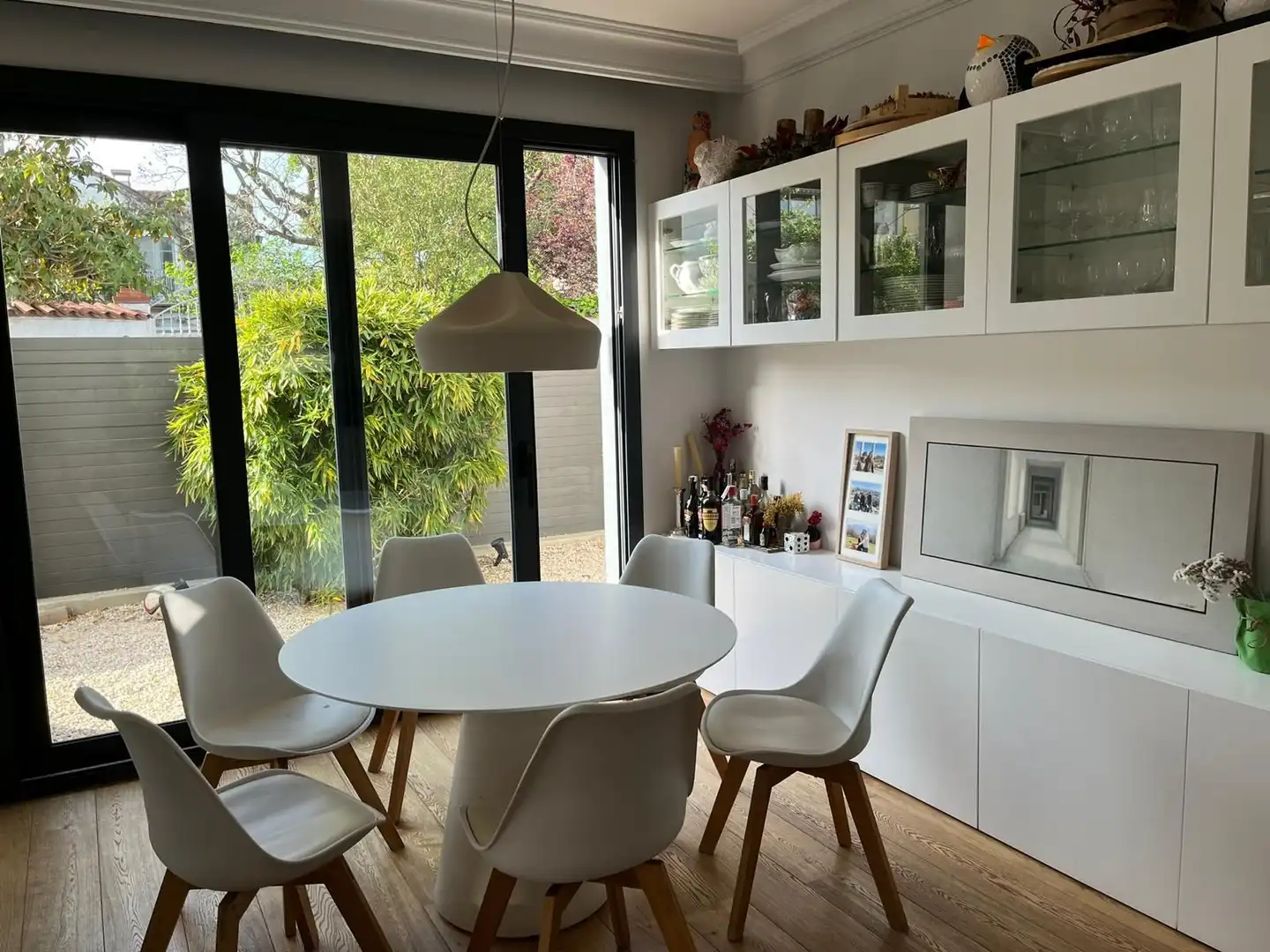 Dining room of Houses for rent in Sant Just Desvern  with Air Conditioner, Heating and Terrace