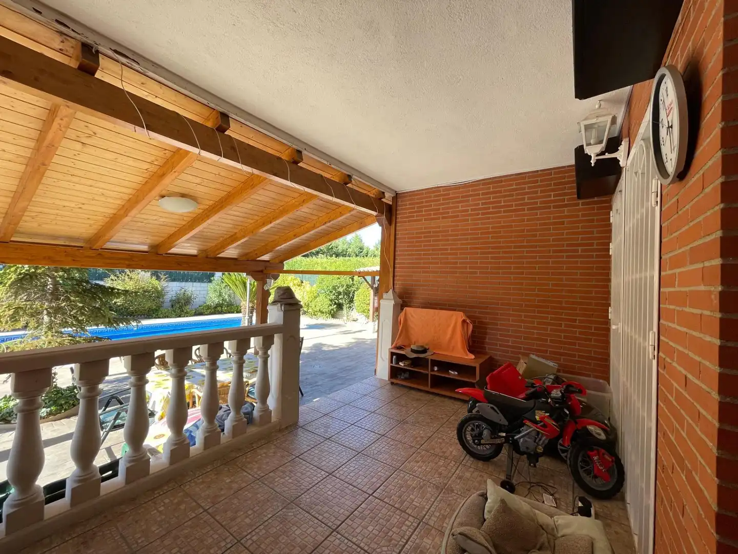 Terraza de Casa o chalet en venta en Rivas-Vaciamadrid con Aire acondicionado, Calefacción y Jardín privado