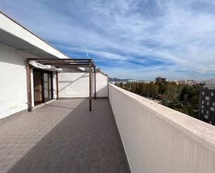 Terrace of Attic to rent in Castellón de la Plana / Castelló de la Plana  with Heating, Parquet flooring and Terrace