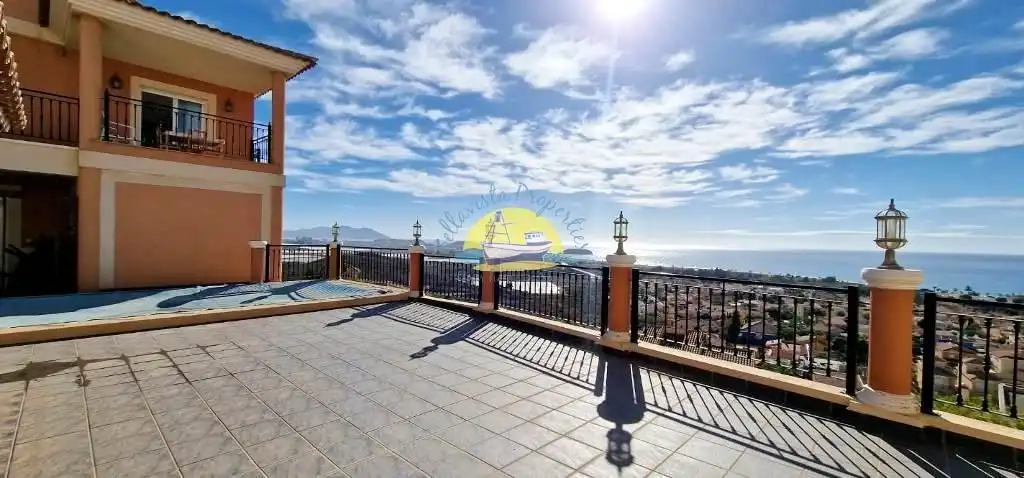 Terraza de Casa o chalet en venta en Mazarrón con Aire acondicionado, Jardín privado y Terraza
