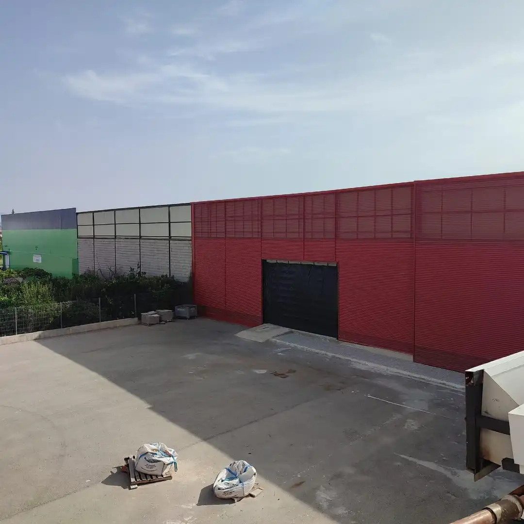 Vista exterior de Nau industrial de lloguer en Murcia