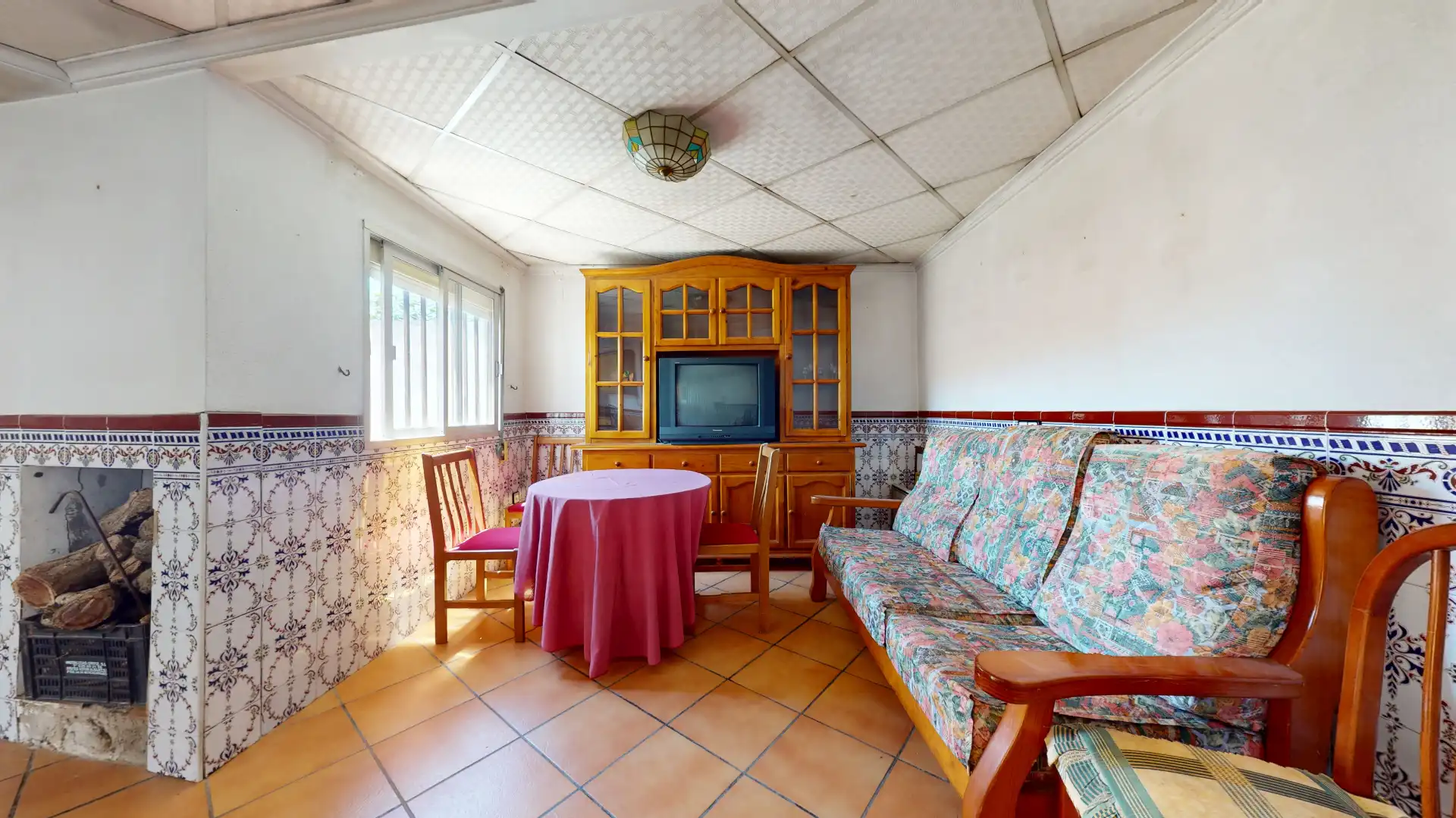 Sala de estar de Piso en venta en Villena con Terraza y Balcón