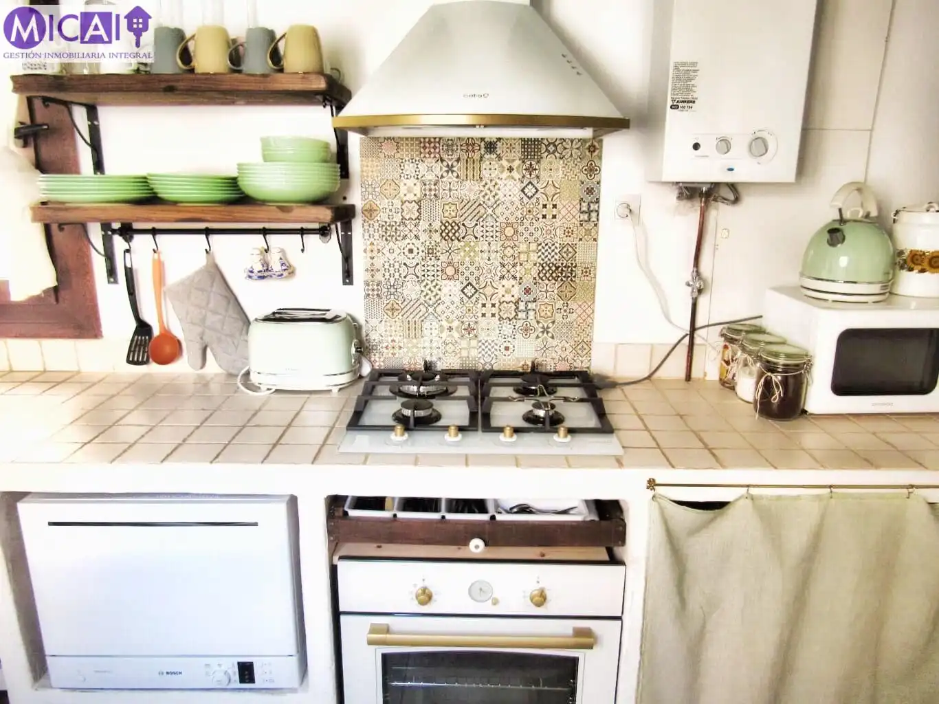 Cocina de Piso en venta en Cádiz con Aire acondicionado, Parquet y Terraza