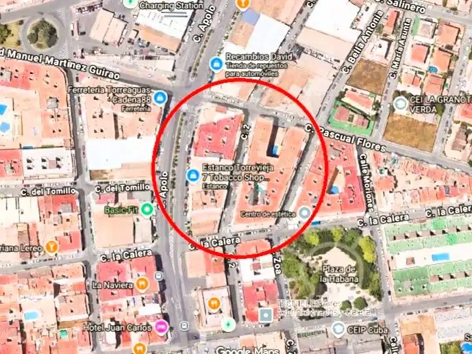 Vista exterior de Oficina de alquiler en Torrevieja con Aire acondicionado, Calefacción y Amueblado