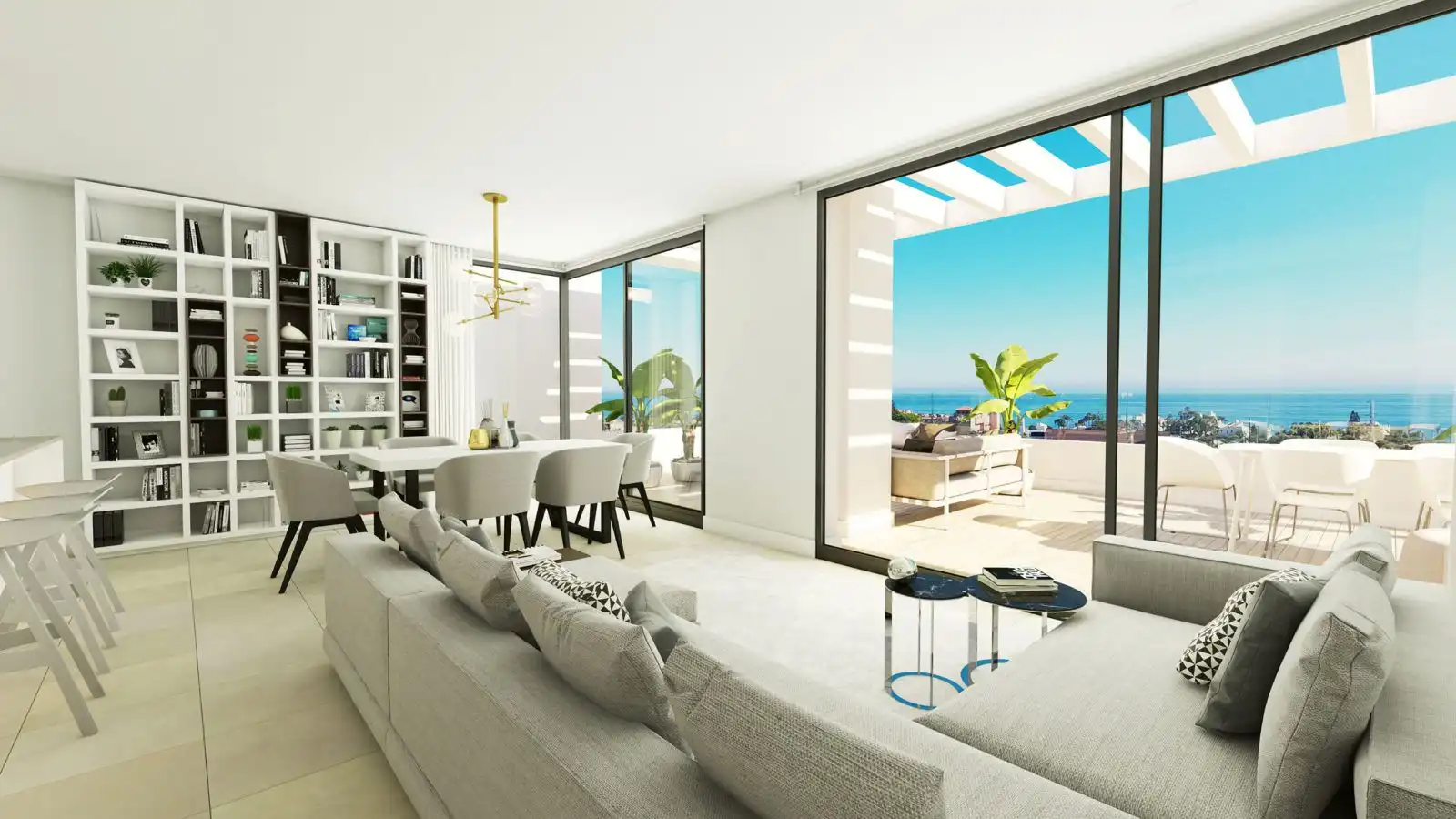 Appartement compact avec terrasse à louer à Costa Natura, imagen 3