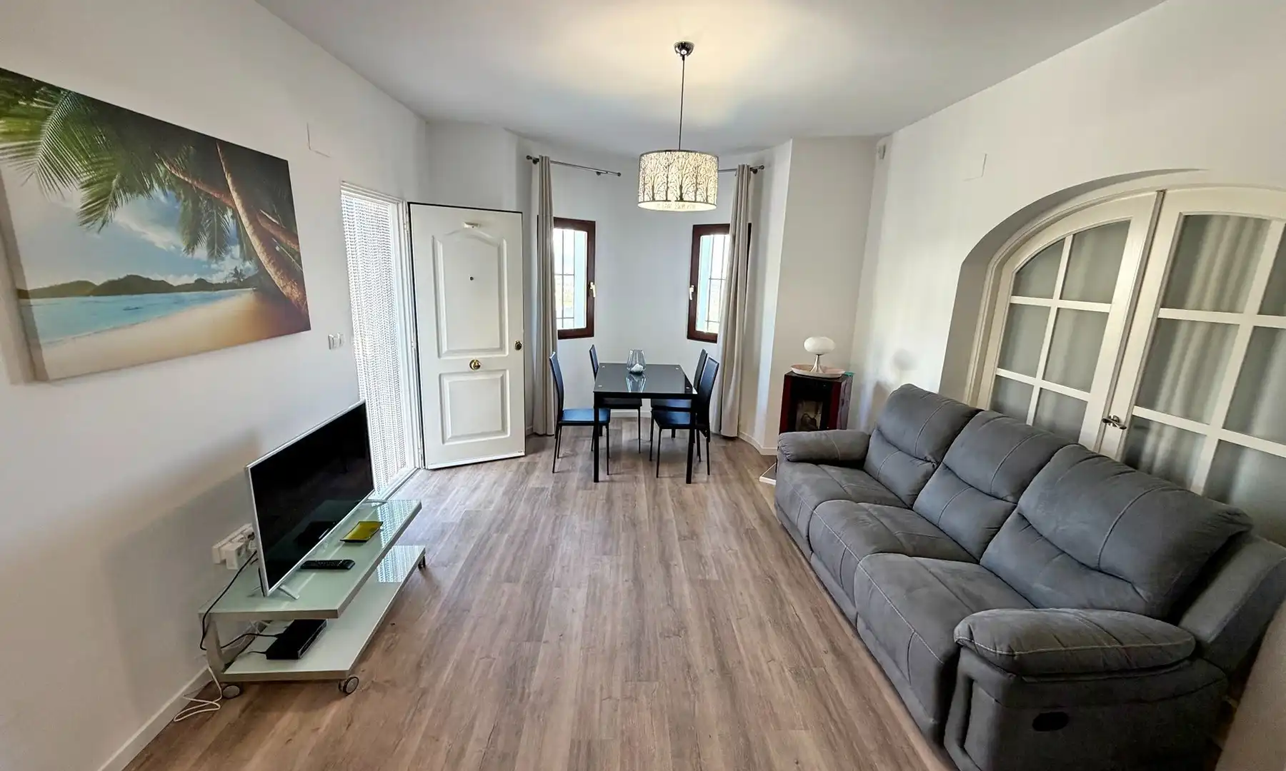Sala de estar de Casa o chalet en venta en Dénia con Aire acondicionado, Calefacción y Jardín privado