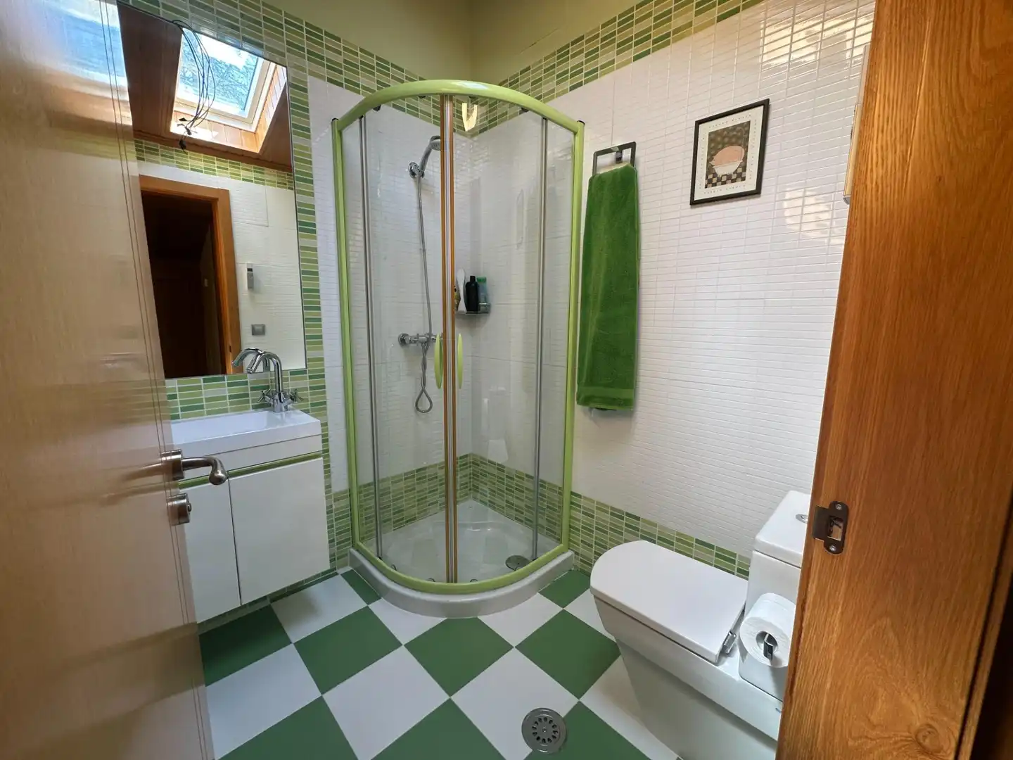 Baño de Casa o chalet en venta en Jaca con Calefacción, Jardín privado y Parquet