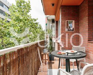 Balcony of Apartment to rent in  Barcelona Capital  with Air Conditioner, Heating and Terrace