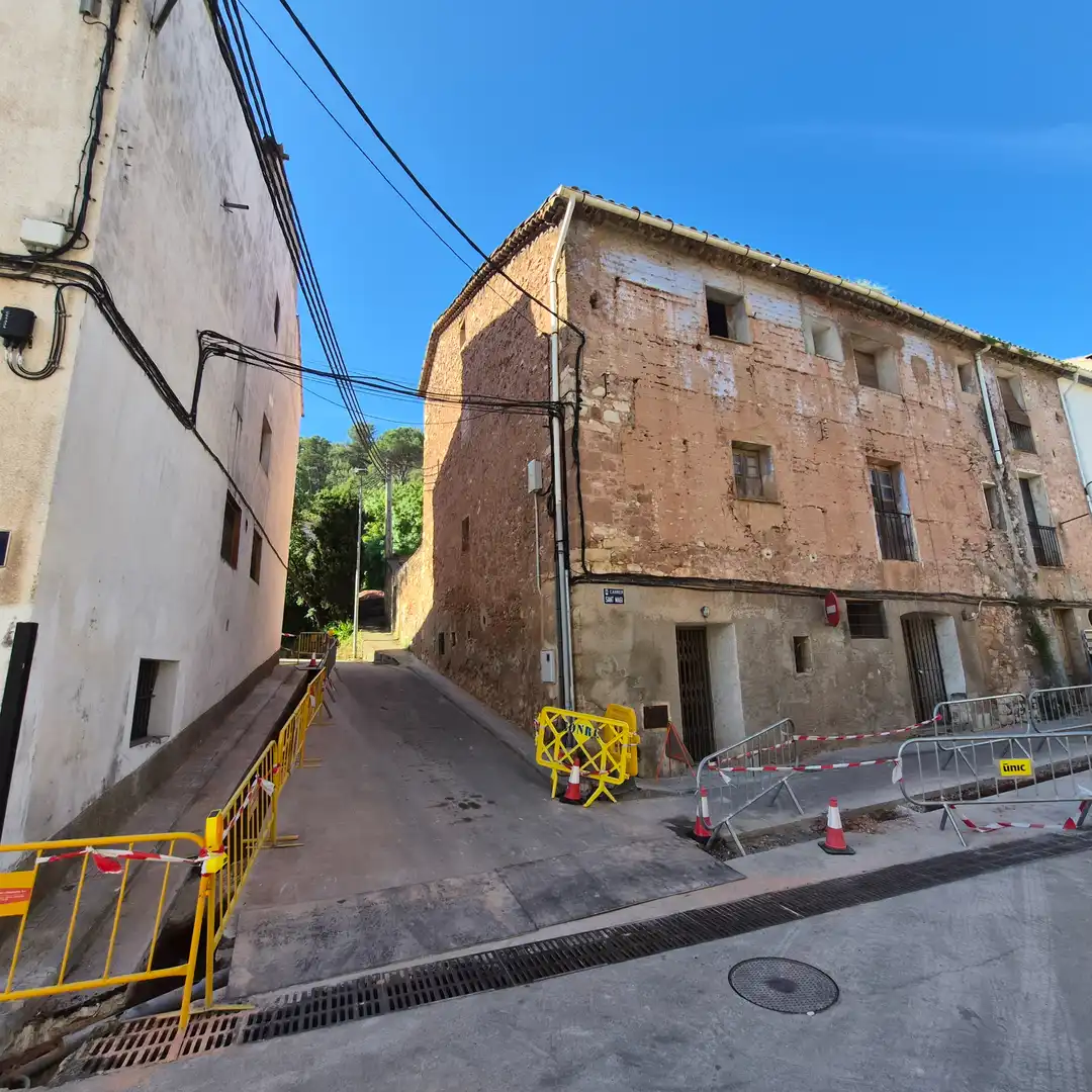 Vista exterior de Casa o xalet en venda en Carme amb Jardí privat, Parquet i Terrassa
