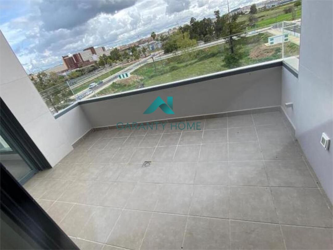 Terrace of Flat to rent in Badajoz Capital  with Air Conditioner, Heating and Terrace