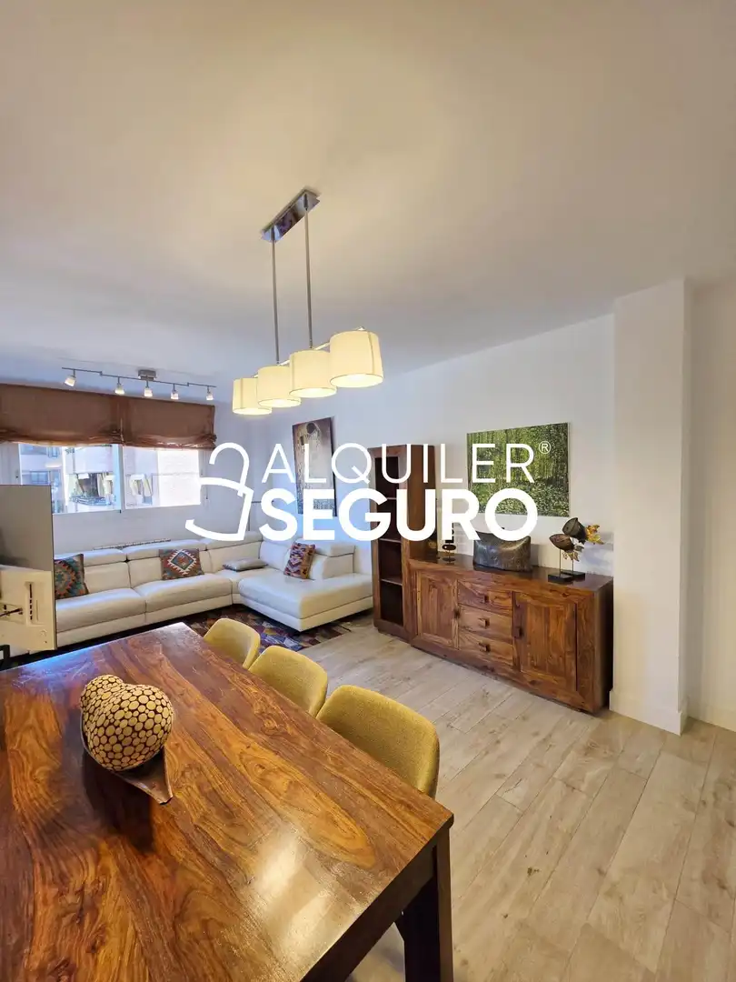 Living room of Flat for rent in Boadilla del Monte  with Air Conditioner, Heating and Terrace
