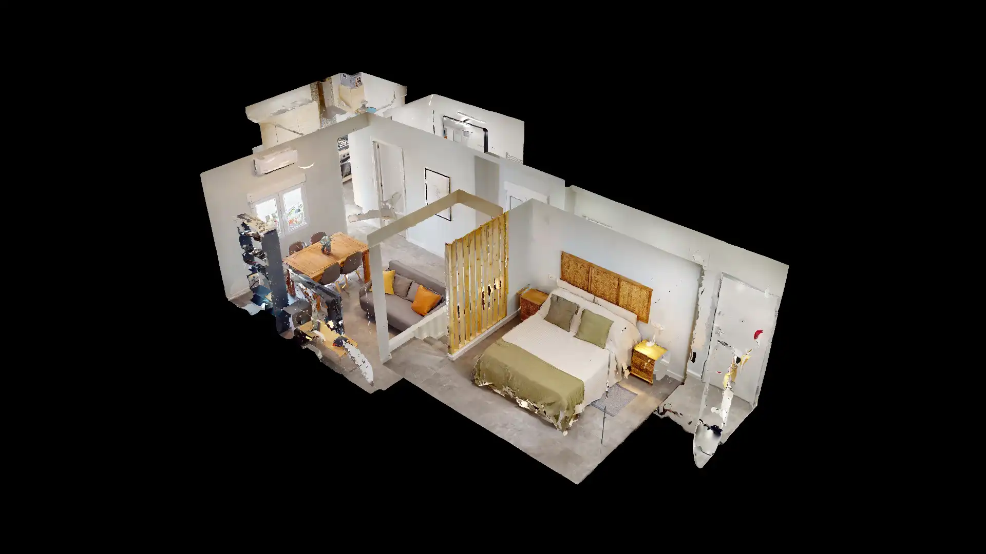 Schlafzimmer von Erdgeschoss zum Verkauf in Alicante / Alacant mit Möbliert