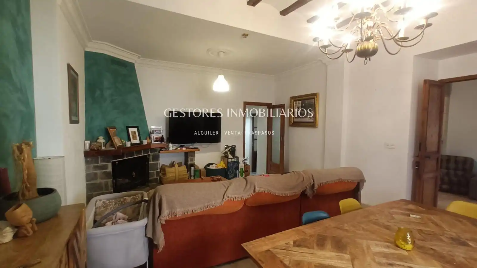 Sala d'estar de Casa o xalet en venda en Penàguila amb Calefacció