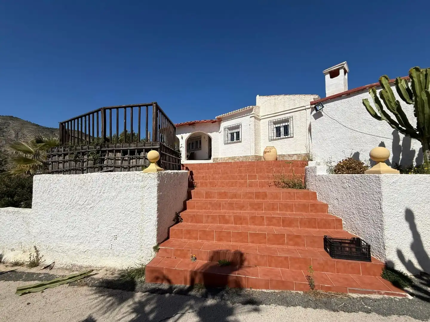 Vista exterior de Casa o chalet en venta en Orxeta con Aire acondicionado, Jardín privado y Terraza