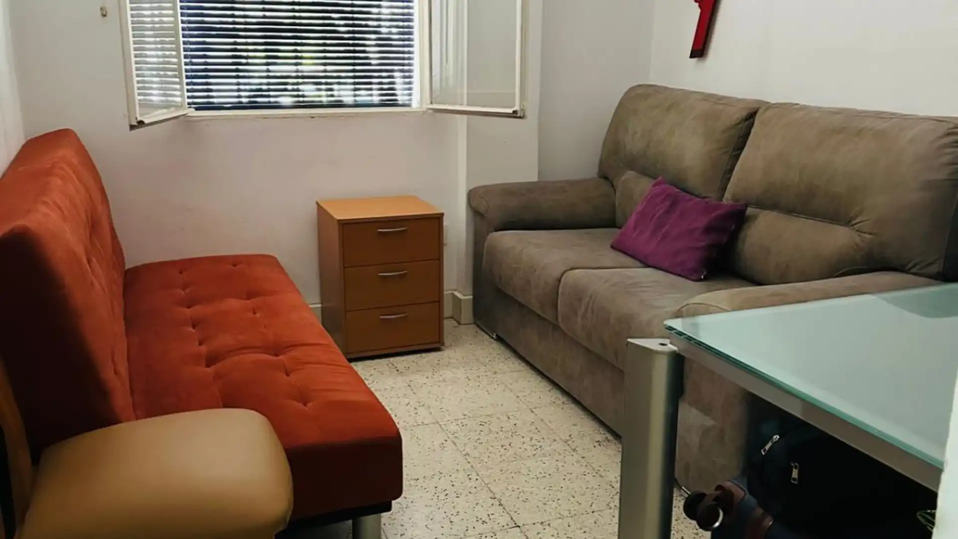Sala de estar de Piso en venta en Alcalá de Guadaira con Aire acondicionado y Terraza
