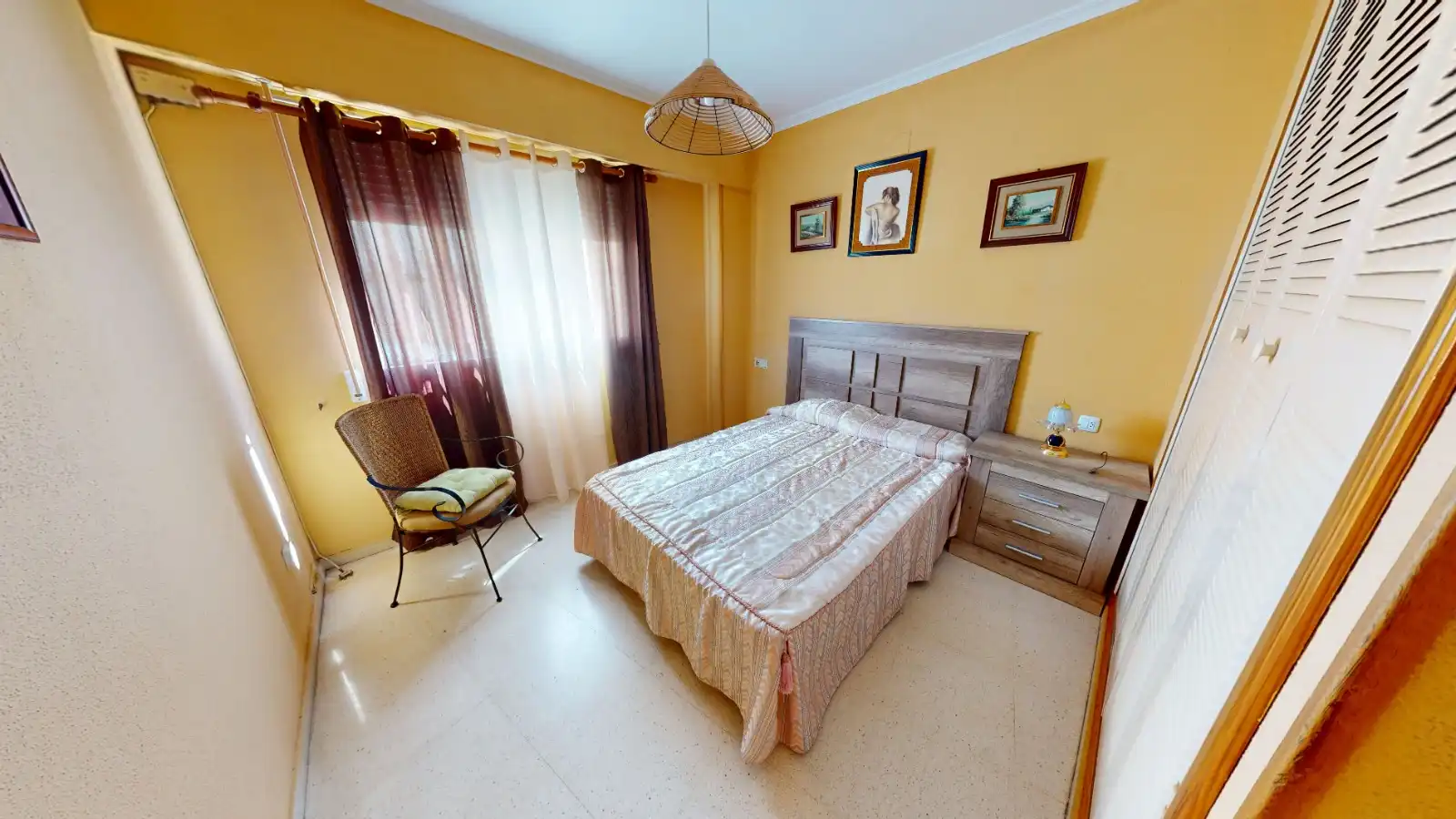 Schlafzimmer von Wohnung zum Verkauf in El Campello mit Abstellraum und Möbliert