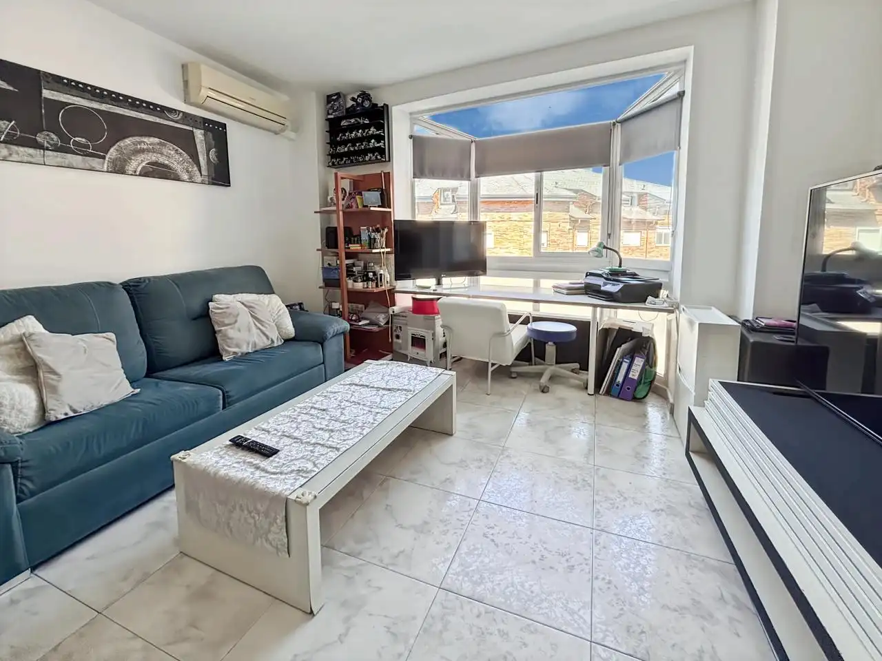 Sala de estar de Dúplex en venta en Colmenarejo con Terraza