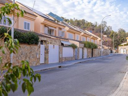 Exterior view of Single-family semi-detached for sale in Málaga Capital  with Air Conditioner and Terrace