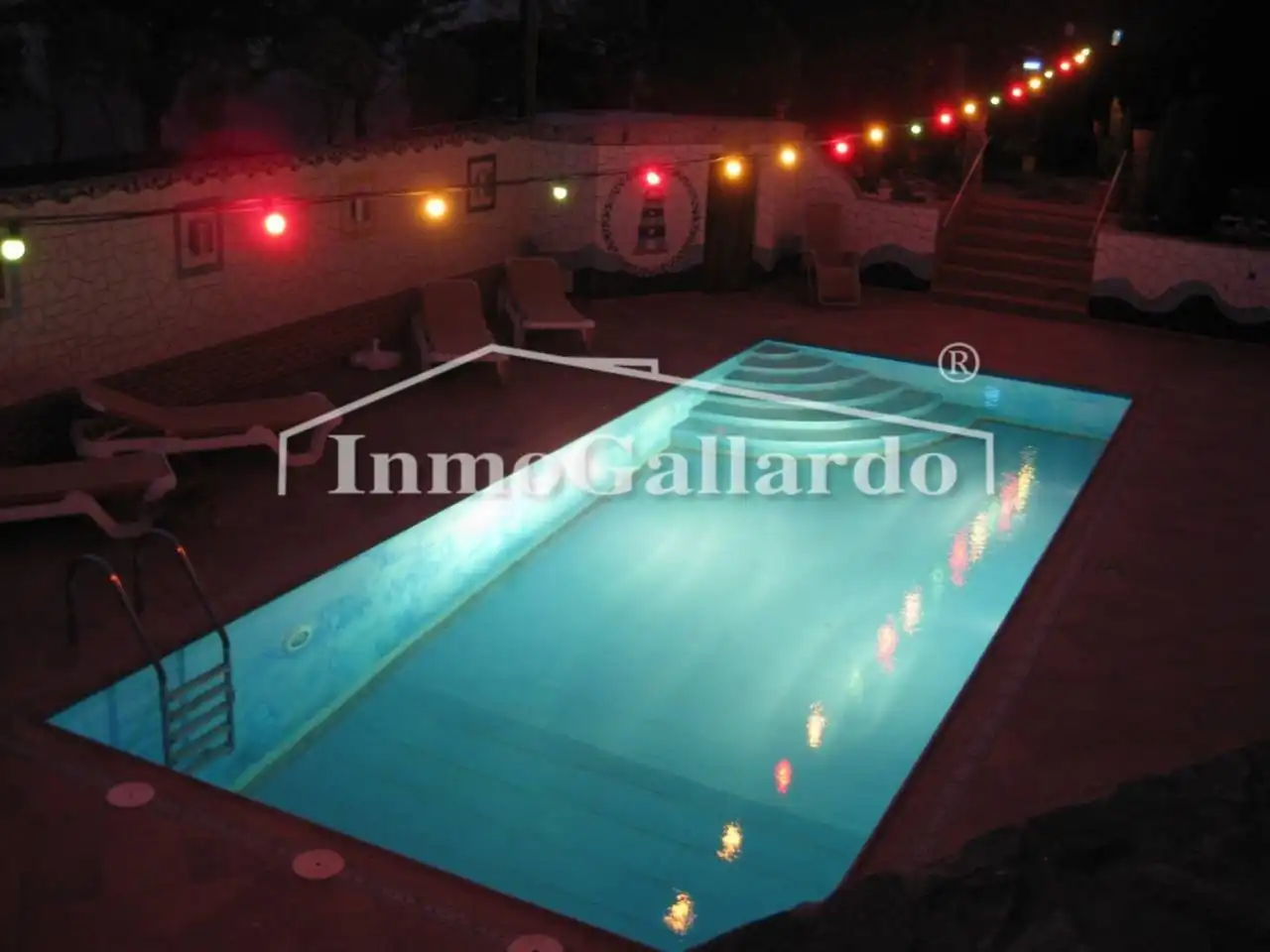 Piscina de Finca rústica en venda en Casabermeja amb Aire condicionat, Calefacció i Terrassa