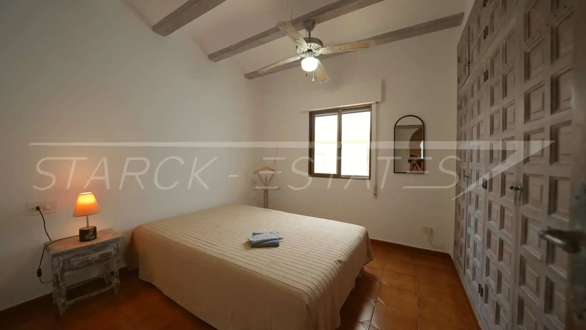 Dormitori de Casa o xalet en venda en Els Poblets amb Aire condicionat, Jardí privat i Piscina