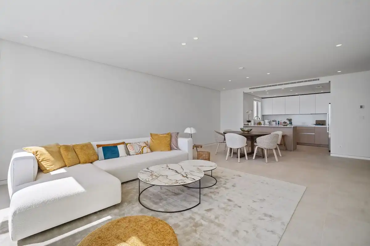 Sala de estar de Piso en venta en Marbella con Terraza y Piscina