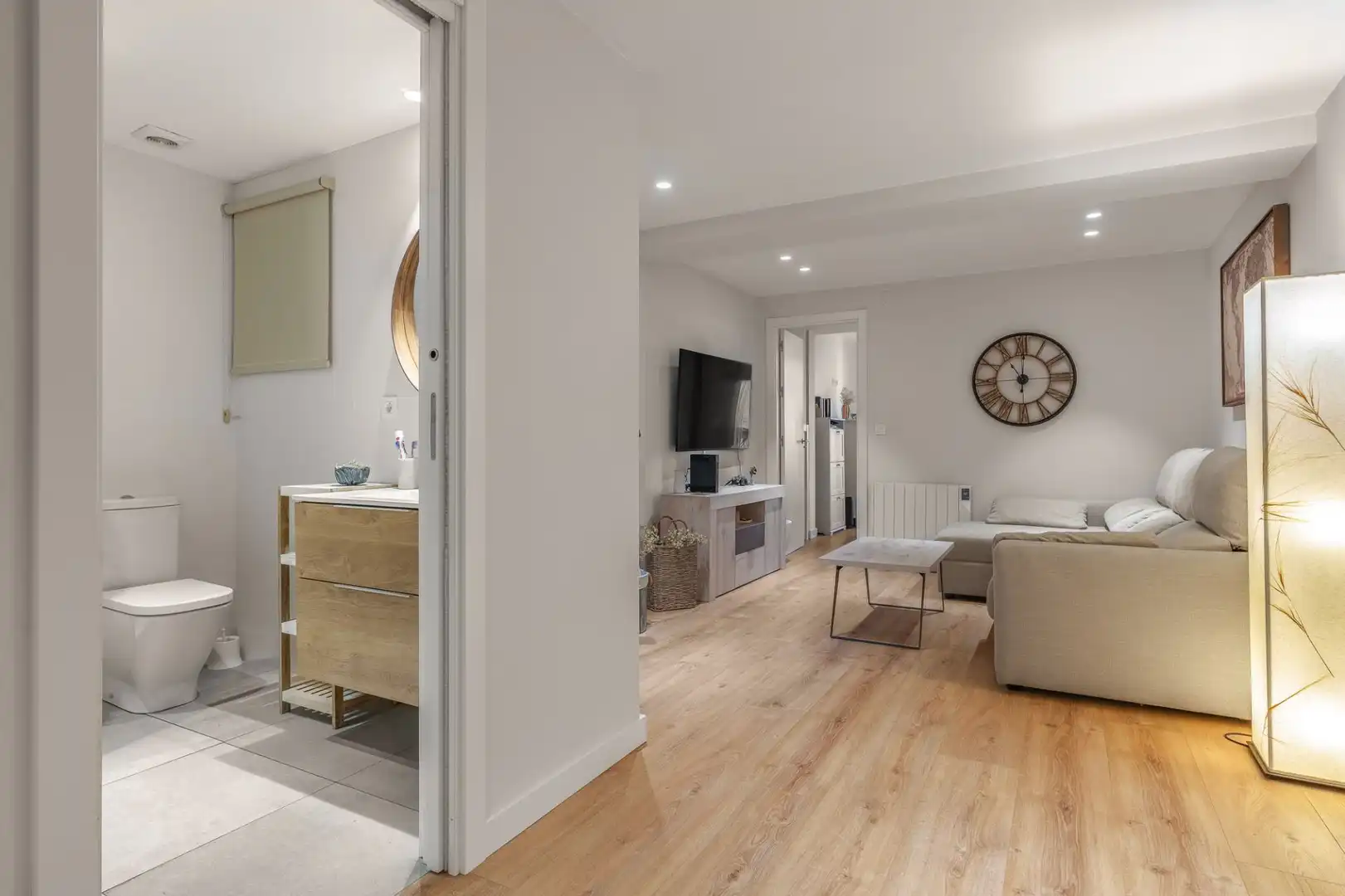 Sala de estar de Piso en venta en Tolosa con Calefacción, Trastero y Amueblado