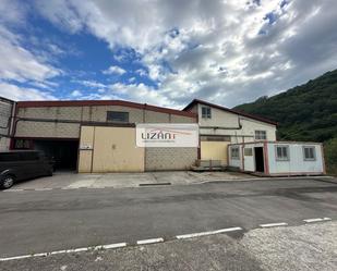 Vista exterior de Nau industrial en venda en Mieres (Asturias)