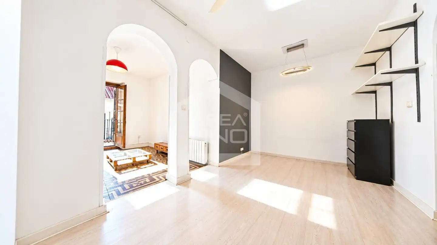 Sala d'estar de Estudi en venda en Centro