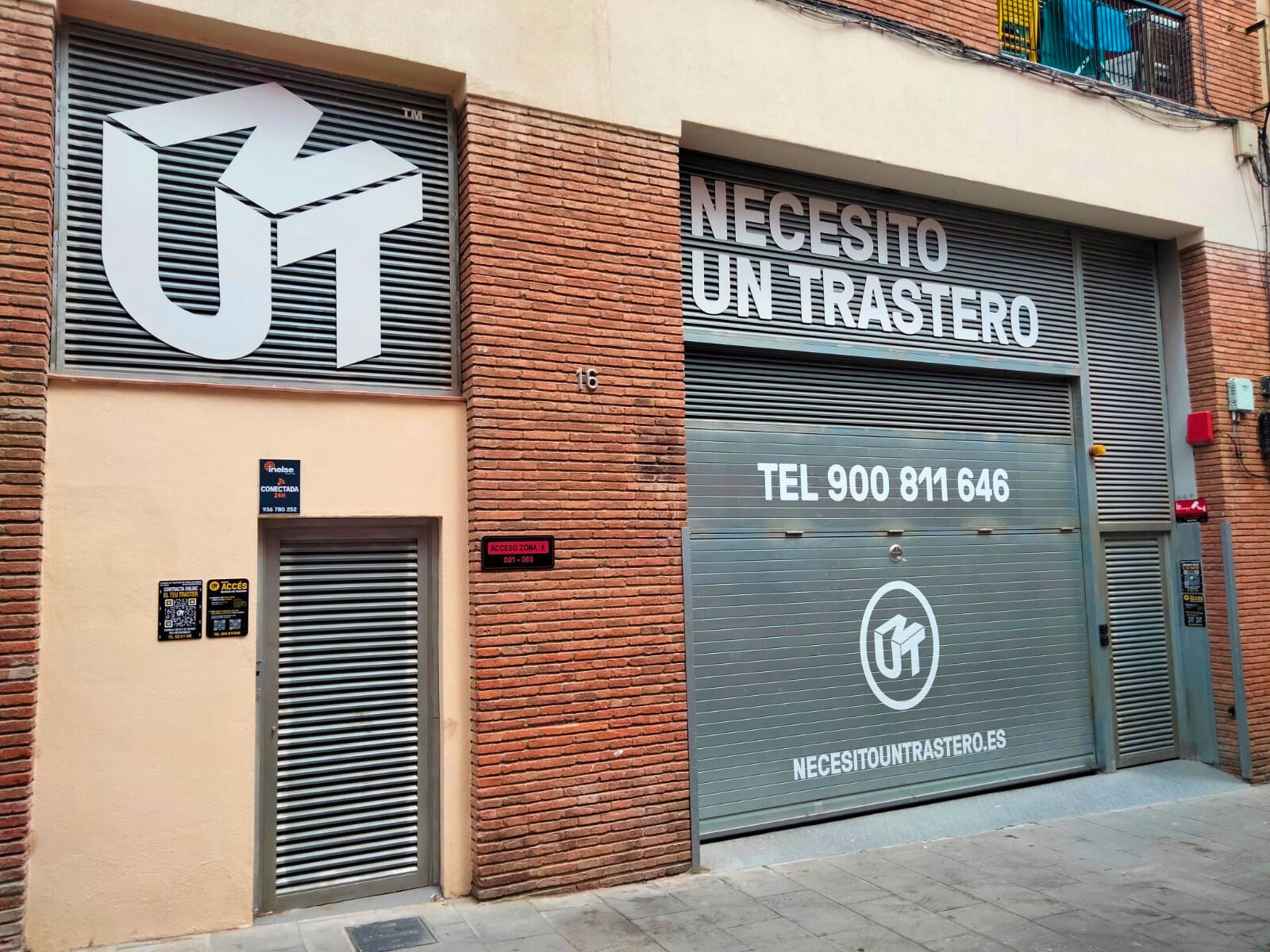 Traster de lloguer en  Barcelona Capital amb Alarma