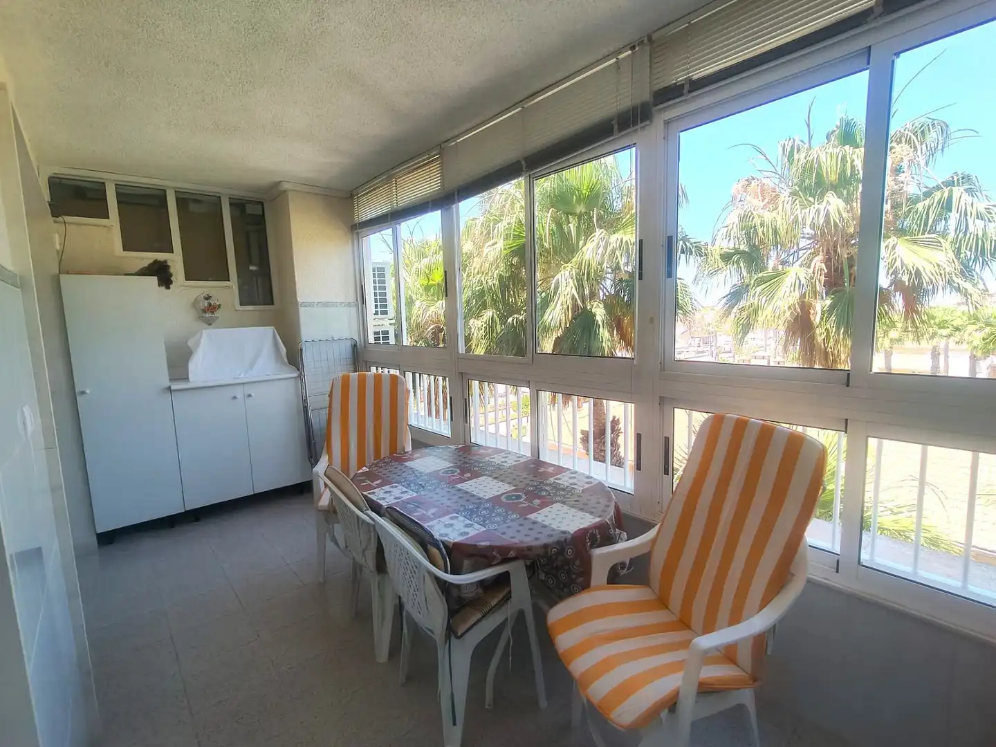 Terrasse von Wohnung zur Miete in Santa Pola mit Klimaanlage, Heizung und Terrasse