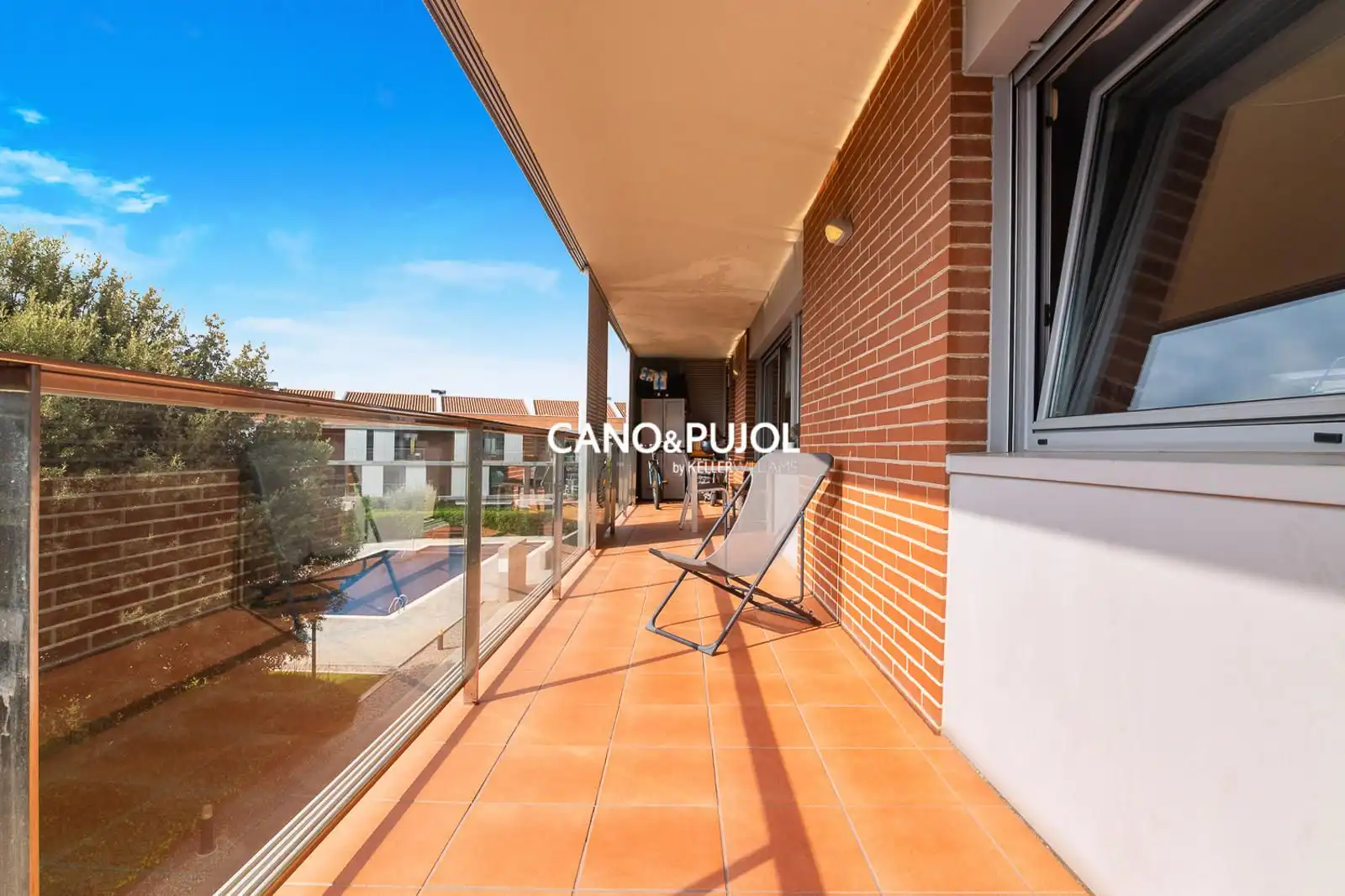 Terrace of Flat for sale in Sant Cugat del Vallès  with Heating, Terrace and Storage room