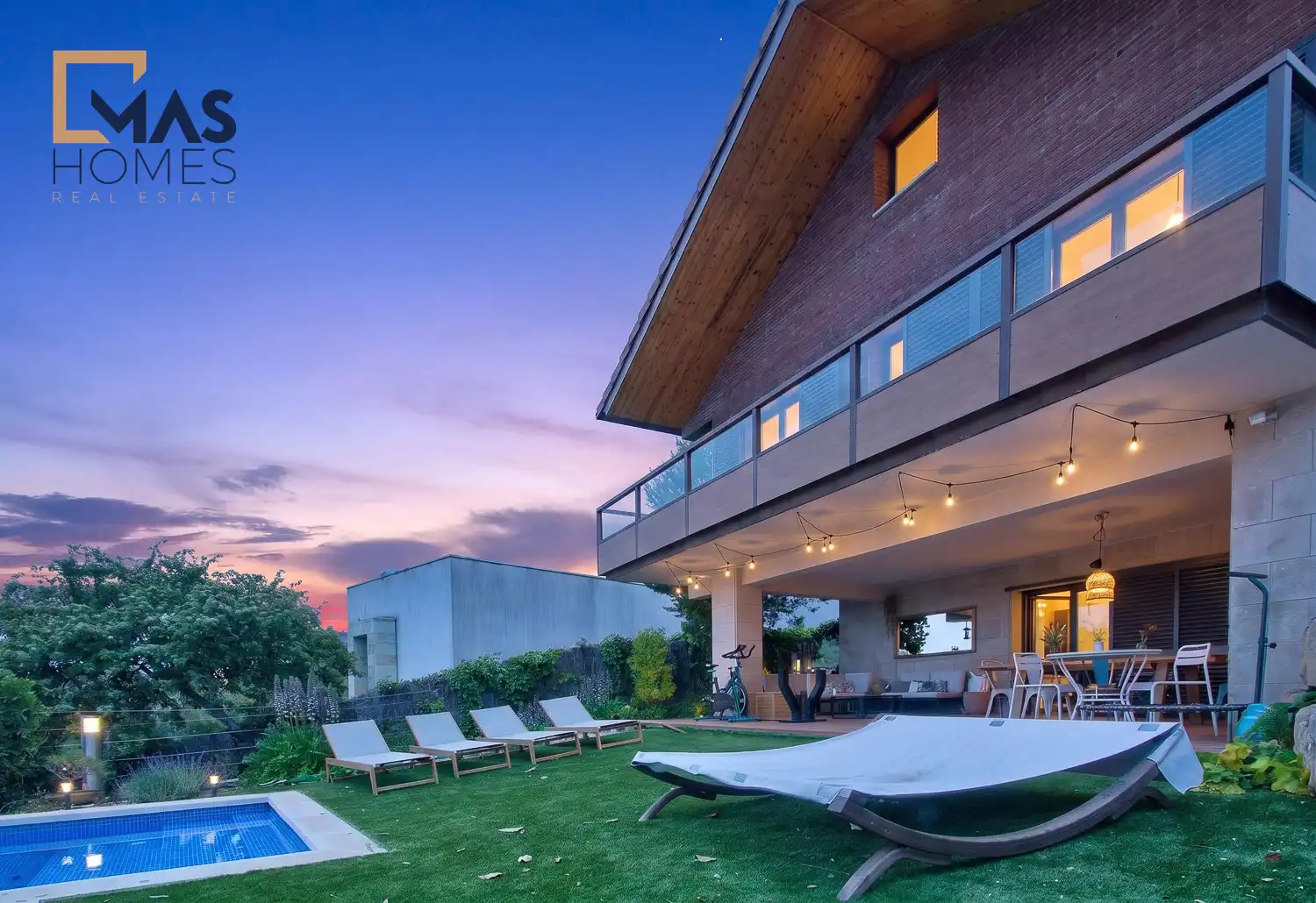 Chalet con terraza en venta en Passeig de la Serra dels Brucs, imagen 2