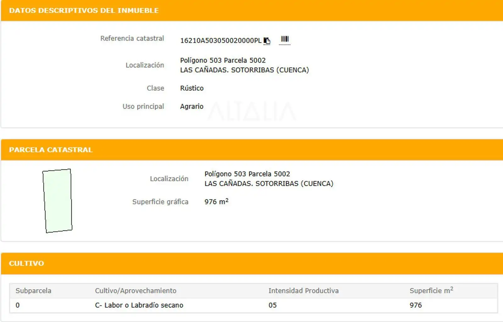 Terreni e lotti in vendita a ZONA RUSTICA SOTOS, imagen 3